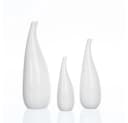 Sandra Rich Porzellan-Vase CURVED Cremeweiß Bild 3
