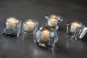 Sandra Rich Teelichthalter SHINE SQUARE Glas Transparent Würfel Bild 3