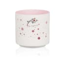Sandra Rich Teelichthalter ORIENT Porzellan Weiss/Rosa Bild 2