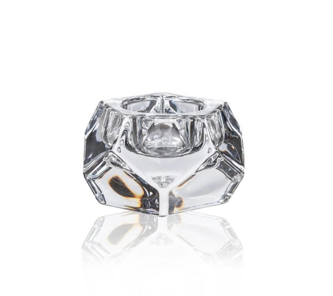 Sandra Rich Teelichthalter Shine Diamond Glas Klar