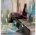 Sandra Rich Glasvase Bottle Klein 3 Flaschen Bild 1