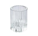 Sandra Rich Kerzenhalter Stripes Round Klar Glas Bild 1