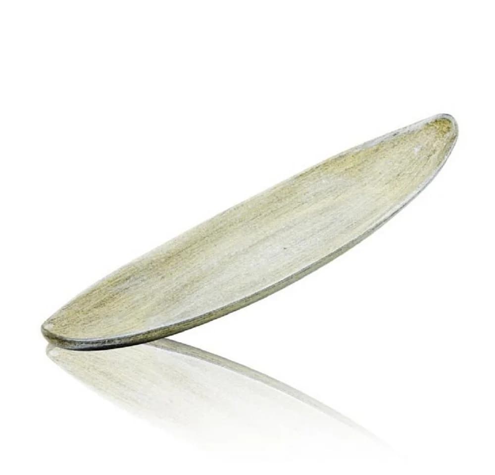 Sandra Rich Dekotablett Oval Vintage Shabby Chic Driftwood