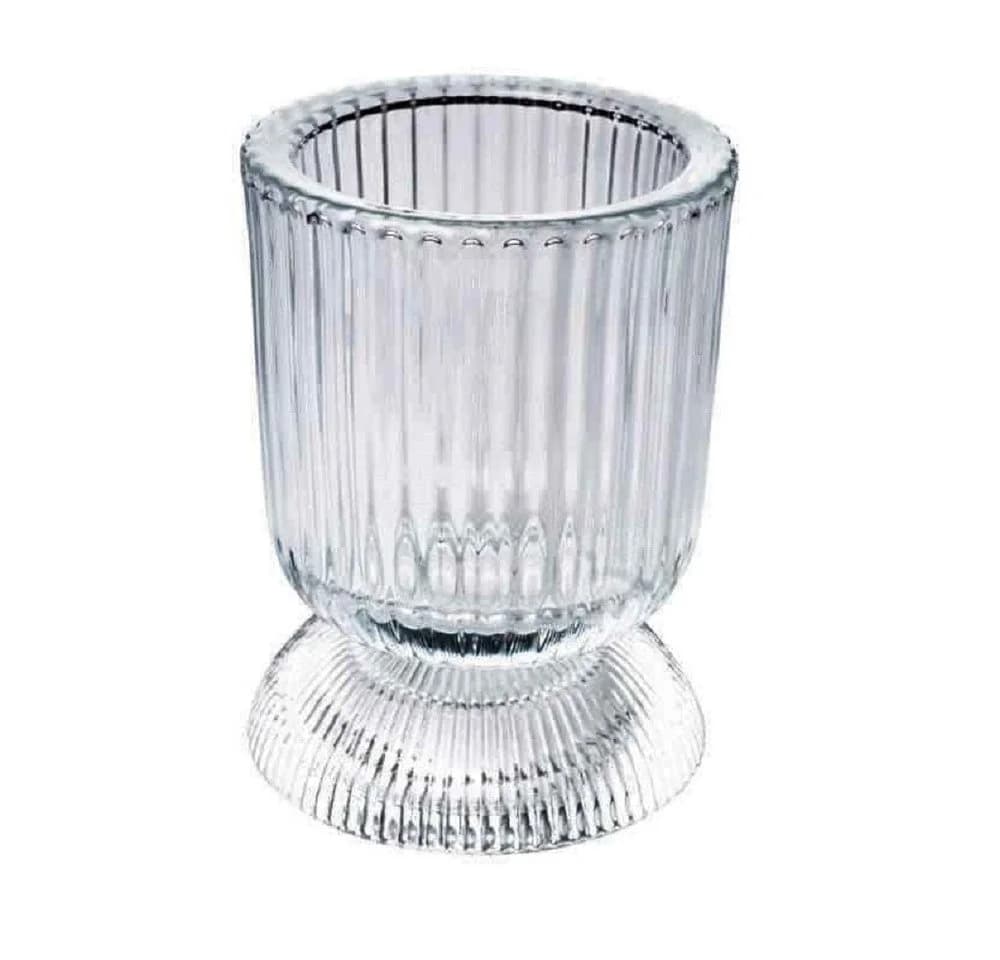 Sandra Rich Teelichthalter GOBLET Glas Kelchdesign - Bild 2