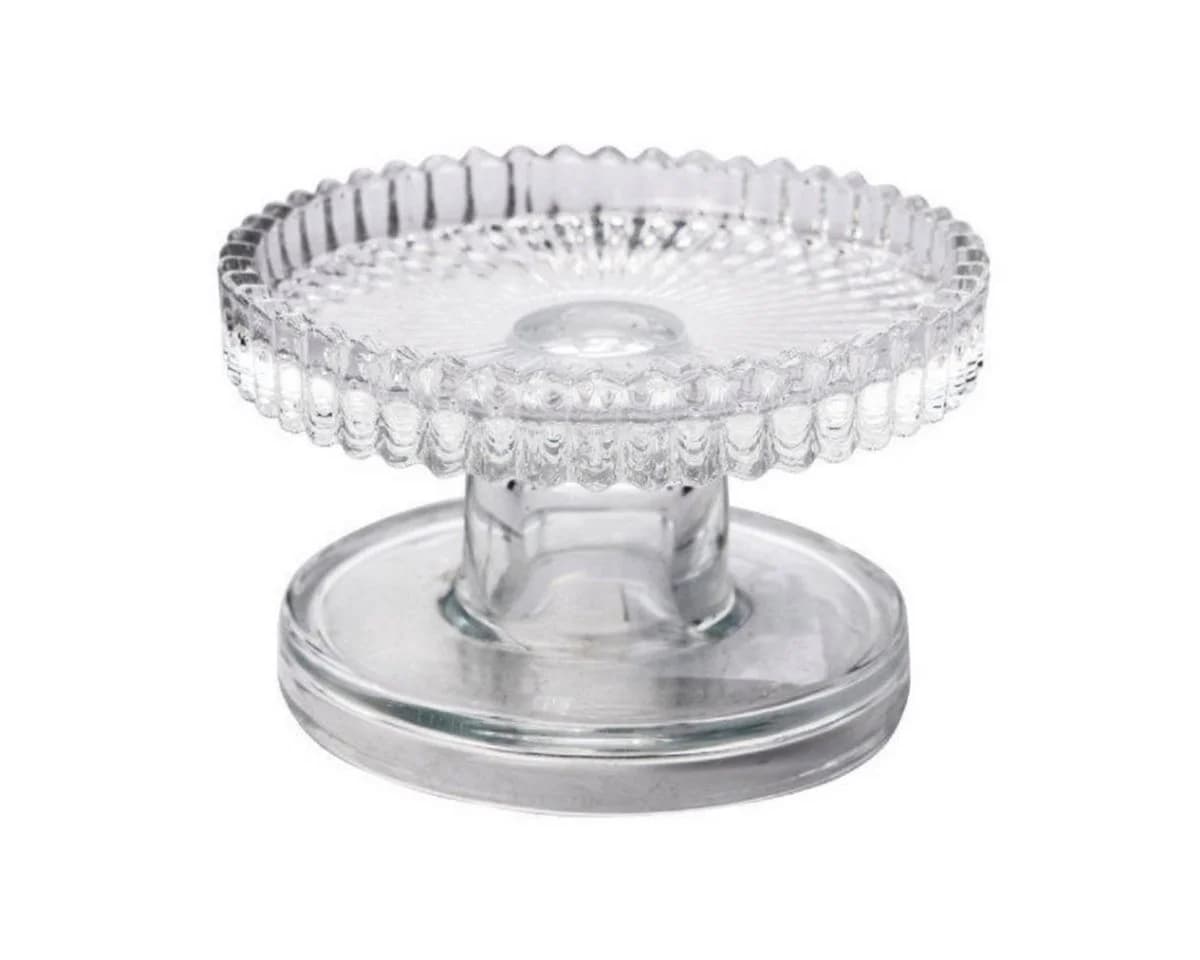 Klassischer Kerzenständer aus Glas - Bild 2