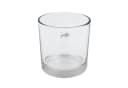 Sandra Rich Glastopf 14x14cm Transparent Windlicht Pflanztopf Bild 2