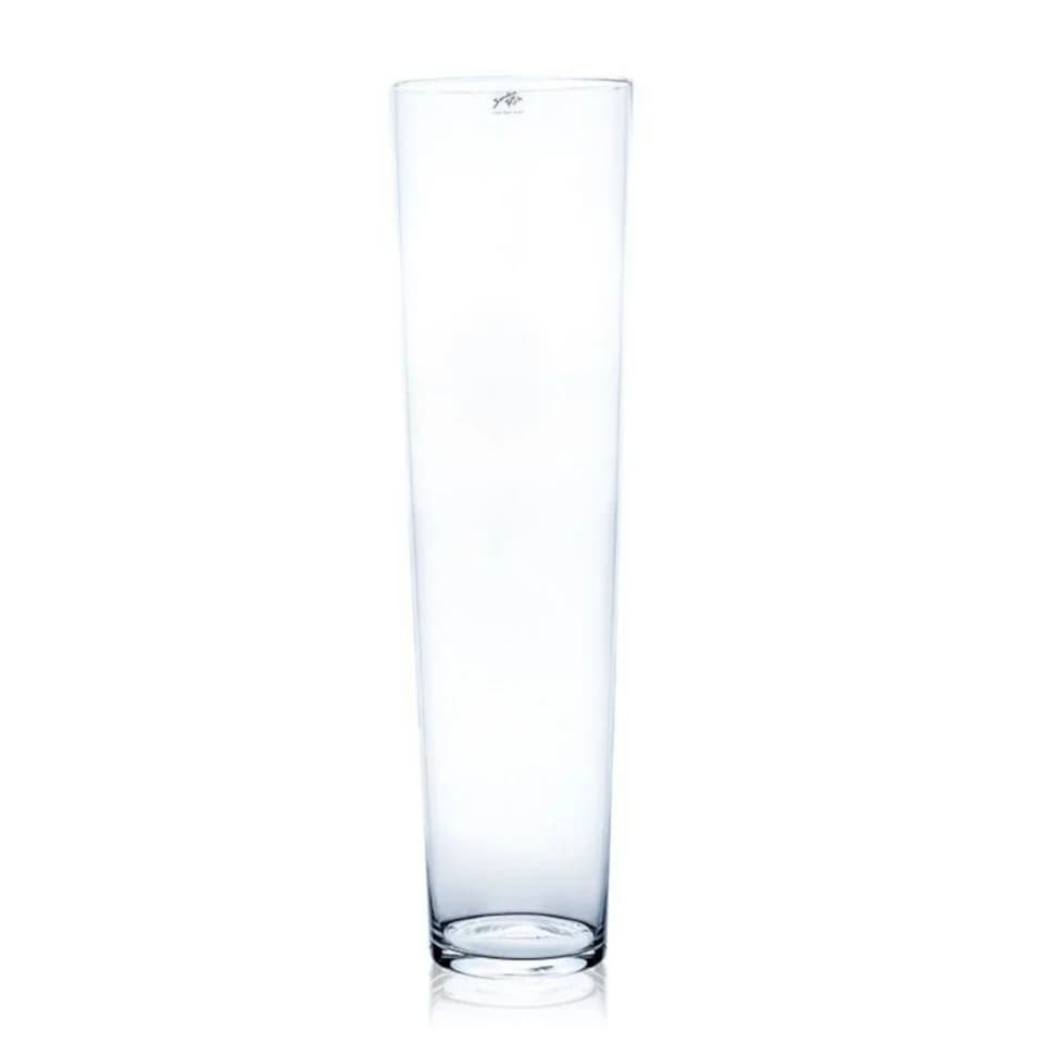 Sandra Rich Bodenvase CONICAL Transparent Glas Hot Cut
