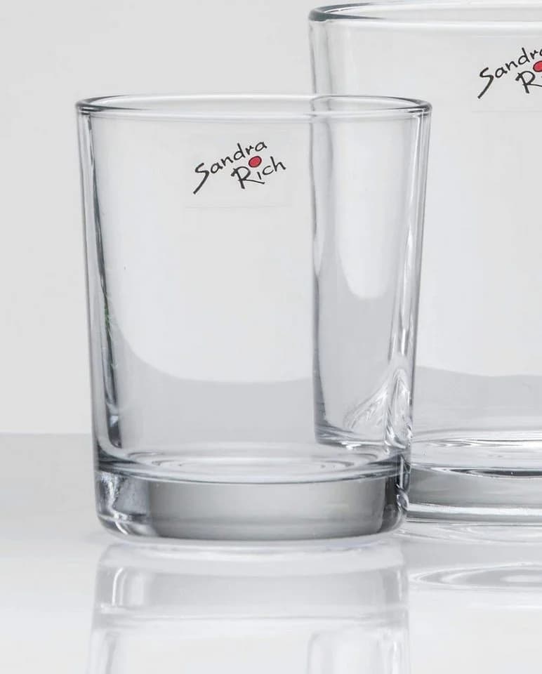 Sandra Rich Dekovase CYLI Glas Vase Klar 11cm