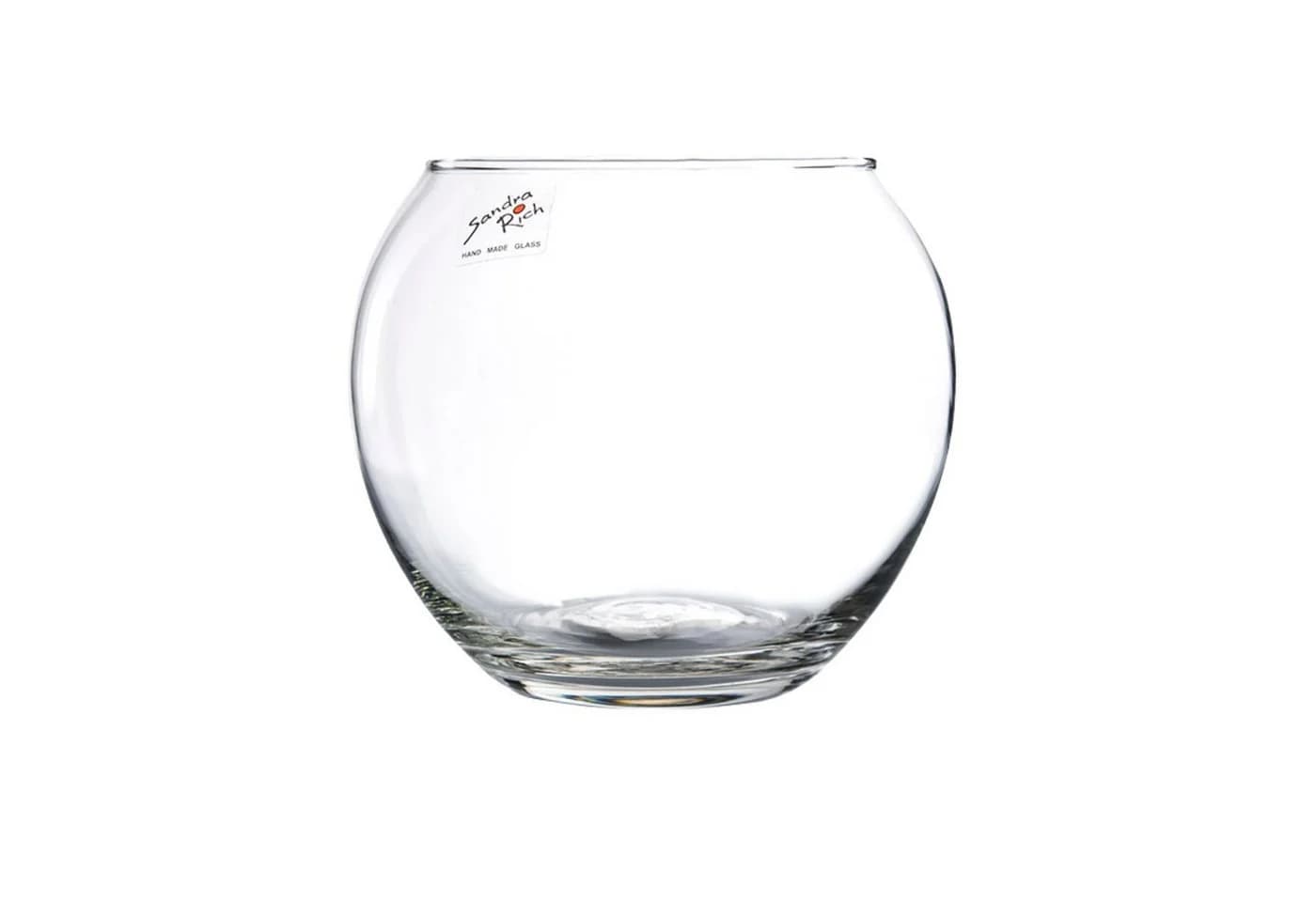 Sandra Rich Kugelvase Hot Cut Glas Transparent - Bild 2