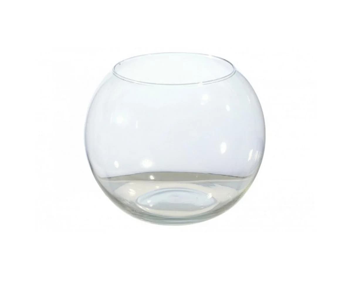 Sandra Rich Dekovase Globe Klar Glas 15cm - Bild 2