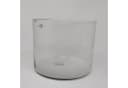 Sandra Rich Dekovase Cyli Hot Cut Glas transparent Bild 1