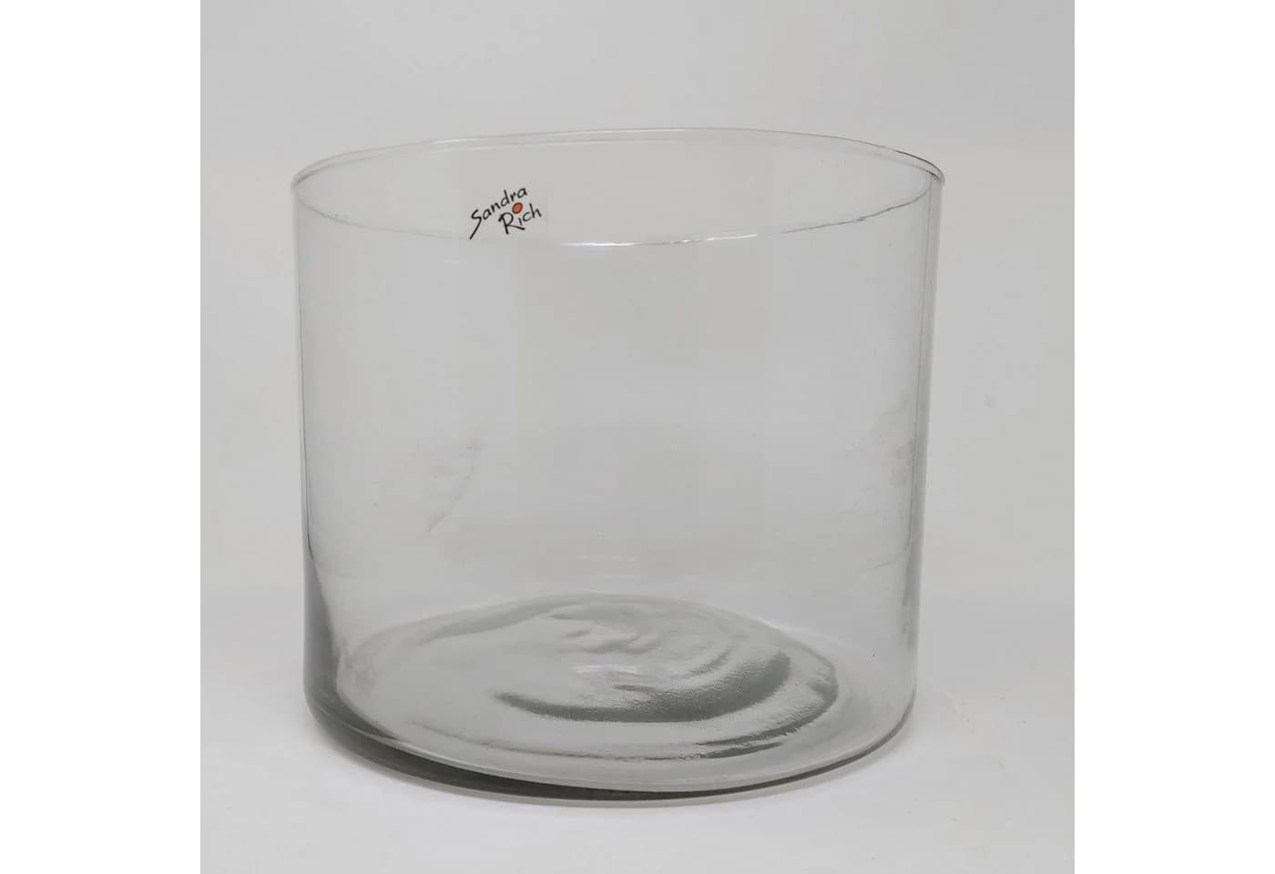 Sandra Rich Dekovase Cyli Hot Cut Glas transparent - Bild 3