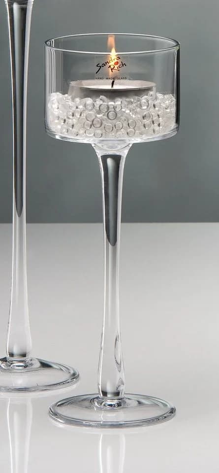 Sandra Rich Kerzenhalter Glasschale Candle Light klar rund - Bild 2