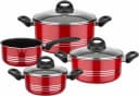 GSW Topf-Set Milano Color Rot 7-teilig Induktion Bild 2