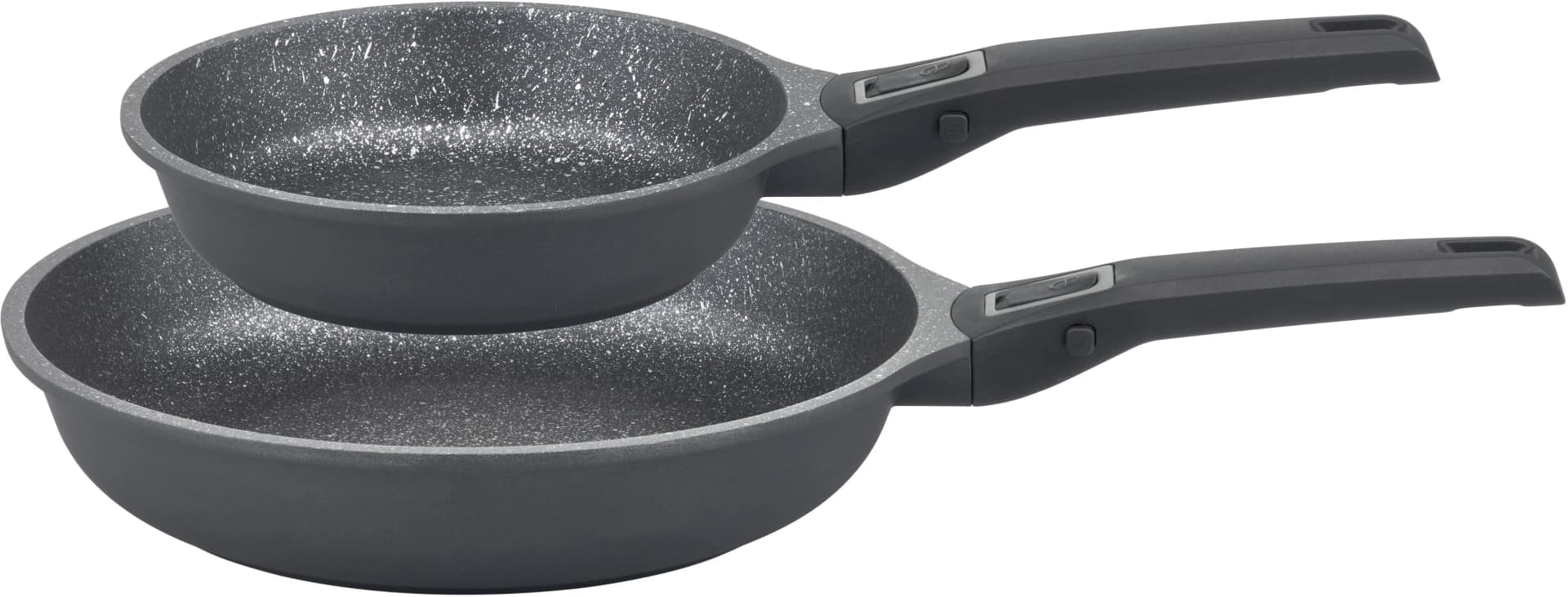 Pfannen-Set GSW "Easy Click" Schwarz 28 cm Induktion - Bild 2