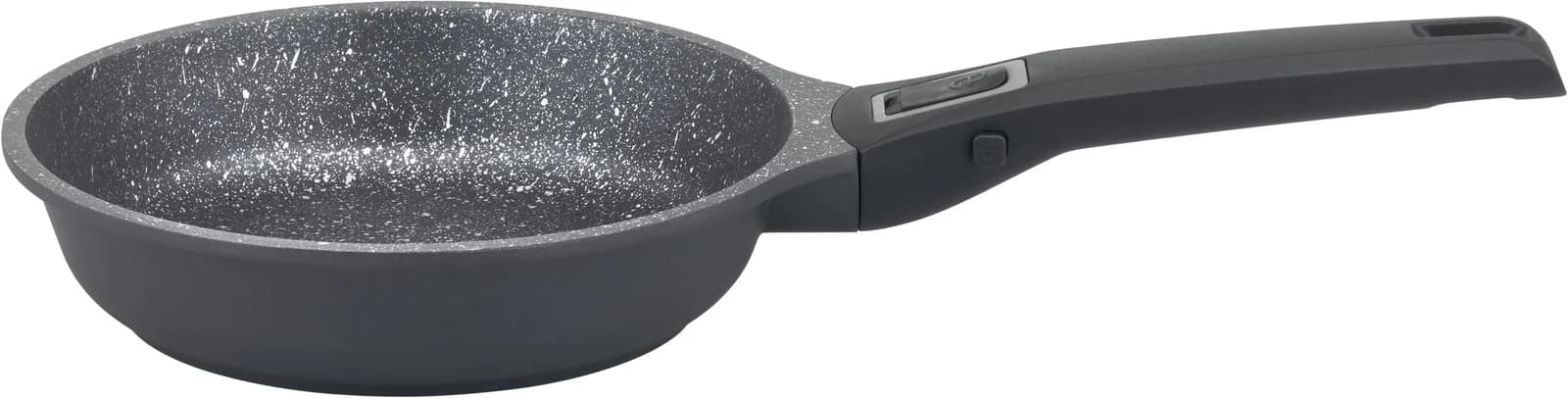 GSW Bratpfanne Easy Click Schwarz Abnehmbarer Griff