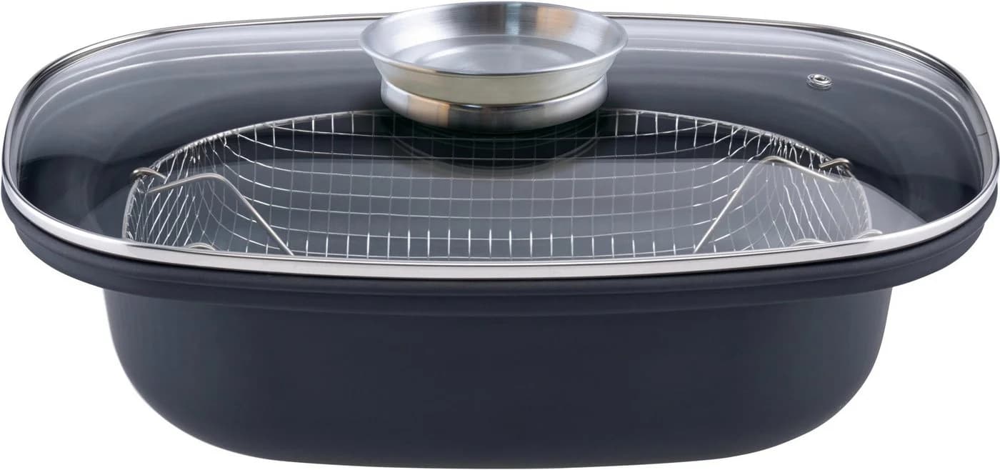 GSW Aromabräter Schwarz/Grau Karbonstahl 4 Liter - Bild 2