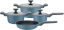 GSW Topf-Set Blue Granit Hellblau Schwarz Transparent Induktion Bild 2