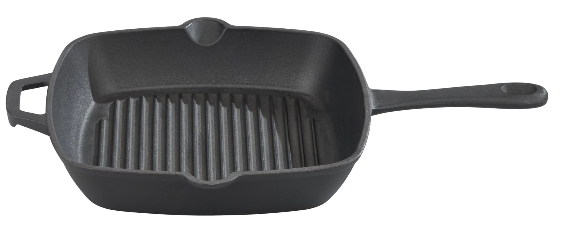 GSW Grillpfanne Black Iron BBQ Schwarz Gusseisen