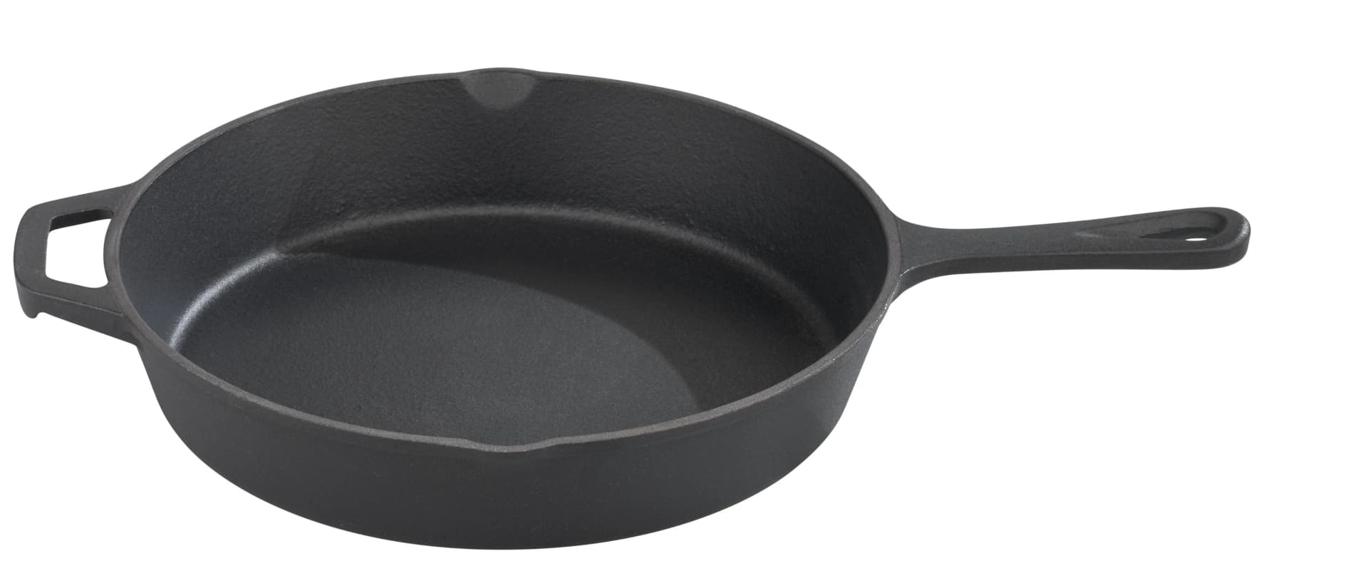 GSW Black Iron BBQ Bratpfanne Gusseisen Emaille Schwarz