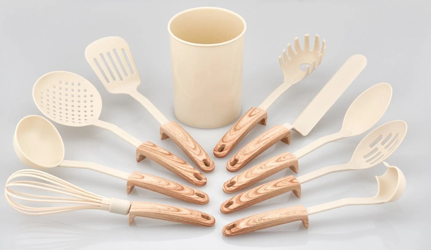 Küchenorganizer-Set aus Kunststoff und Nylon - Bild 2