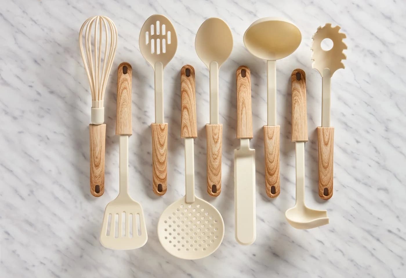 Küchenorganizer-Set aus Kunststoff und Nylon - Bild 3