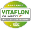 GSW Sauteuse Inoxxa Black Silber 24 cm Dreischicht-Material Antihaft-Versiegelung Bild 4