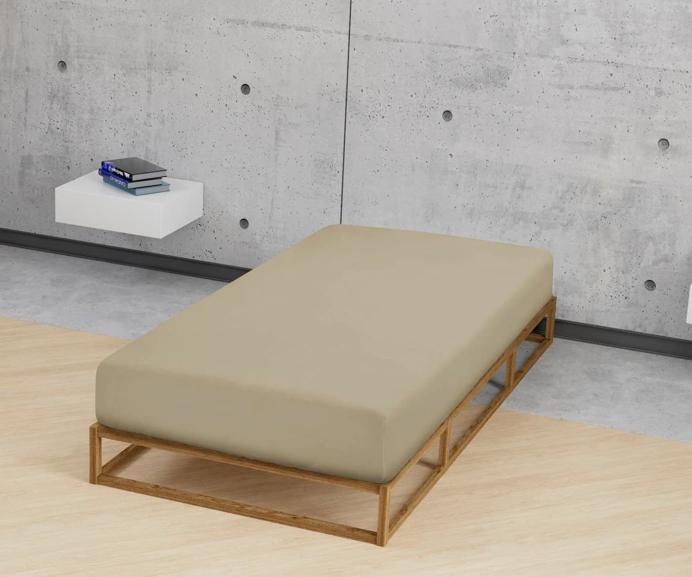 Biberna Spannbettlaken Thea Grau Jersey-Elasthan 90-100x190-220