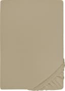 Biberna Spannbettlaken Thea Grau Jersey-Elasthan 90-100x190-220 Bild 2