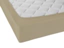 Biberna Spannbettlaken Thea Grau Jersey-Elasthan 90-100x190-220 Bild 5