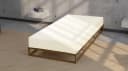 Biberna Bennet Betttuch Beige Natur 100% Baumwolle 2er Pack Bild 1
