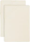 Biberna Bennet Betttuch Beige Natur 100% Baumwolle 2er Pack Bild 3