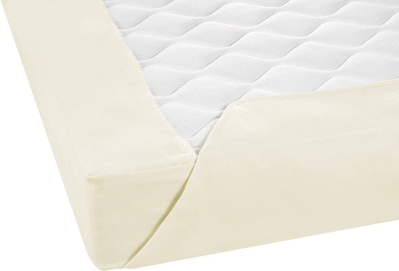 Biberna Bennet Betttuch Beige Natur 100% Baumwolle 2er Pack - Bild 5