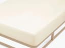 Biberna Spannbettlaken Marc Jersey Beige Rundum-Gummizug Bild 4