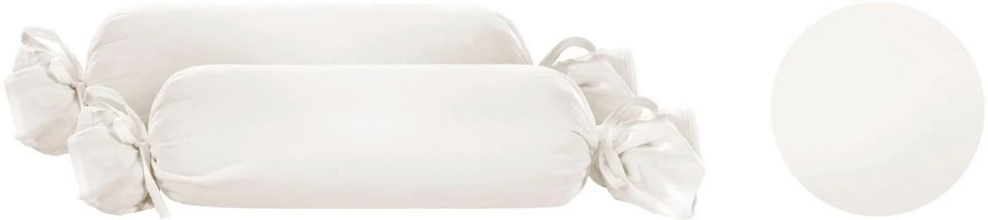 Biberna Nackenrollenbezug Michi Beige Feinjersey 2 Stück