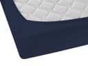 Biberna Spannbettlaken Marc Jersey Marine Rundum-Gummizug Bild 5
