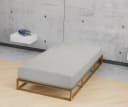 Biberna Spannbettlaken Leila Jersey Grau 100% Baumwolle Bild 1