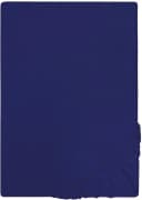 Biberna Spannbettlaken Leila Jersey 100% Baumwolle Blau Bild 2