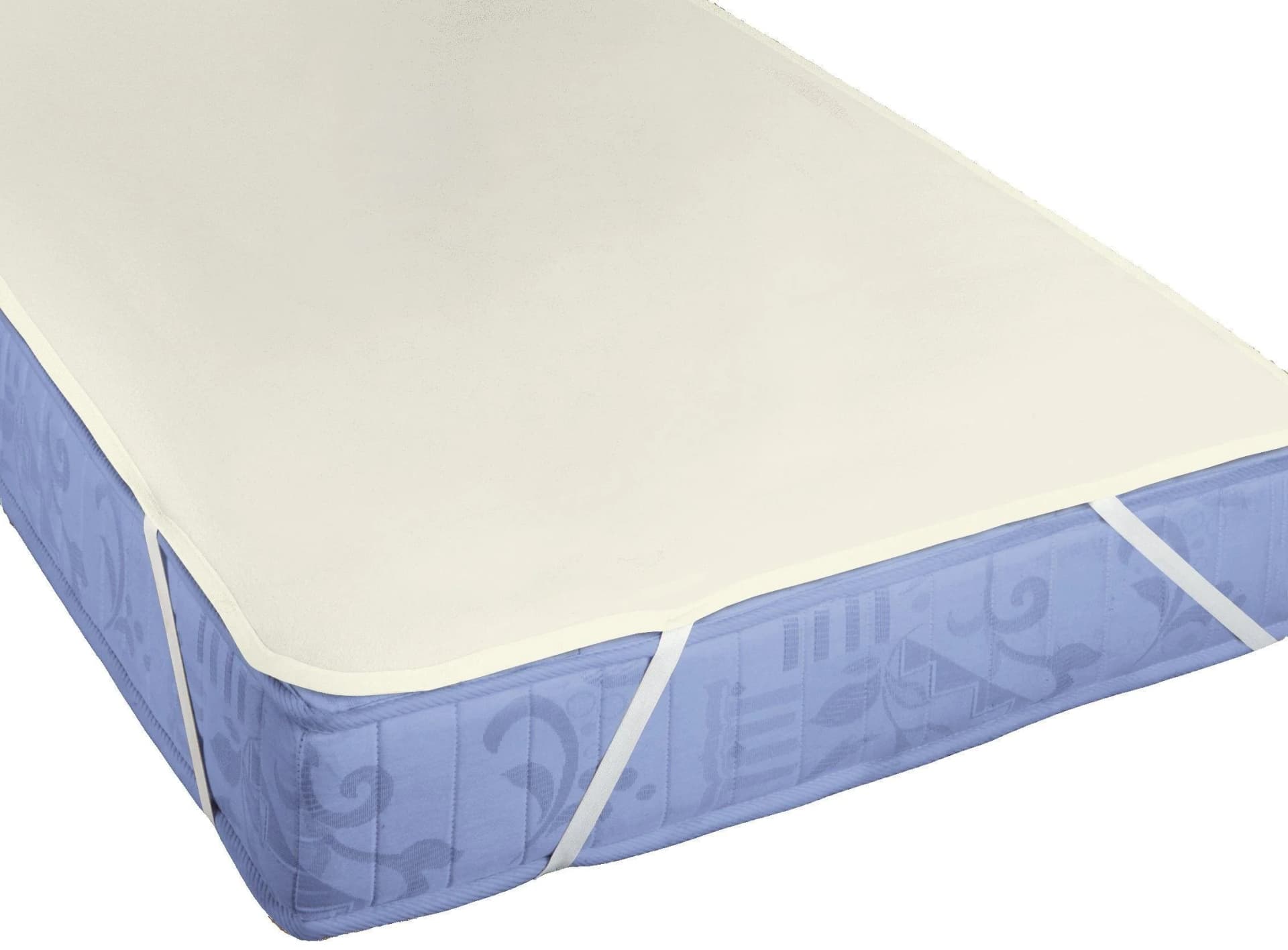 Matratzenauflage Molton 100% Baumwolle Natur