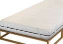 Biberna Molton-Matratzenauflage Premium Qualität 160x200 cm Beige Bild 3