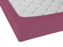 BIBERNA Spannbettlaken Thea Jersey Baumwolle Lila Bild 5