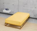 BIBERNA Spannbettlaken Thea Gelb Jersey-Elasthan Bild 1
