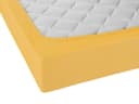 BIBERNA Spannbettlaken Thea Gelb Jersey-Elasthan Bild 5