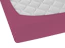 Biberna Spannbettlaken Marc Jersey 100% Baumwolle Brombeer Bild 5
