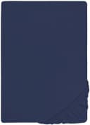 Biberna Spannbettlaken THEA Baumwolle Jersey Blau Bild 2