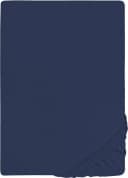 Biberna Spannbettlaken THEA Baumwolle Jersey Blau Bild 3