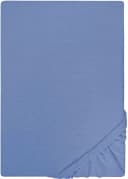 Castell Spannbettlaken Jersey Blau 100% Baumwolle Bild 2