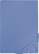 Castell Spannbettlaken Jersey Blau 100% Baumwolle Bild 3