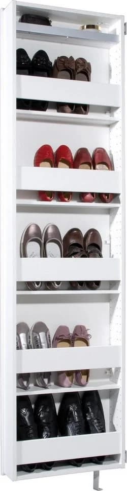 Germania Schuhschrank 1189 Weiß mit Spiegel - Bild 4
