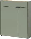 Germania Ameca Mehrzweckschrank Taupegrün Eiche-Nachbildung Bild 2